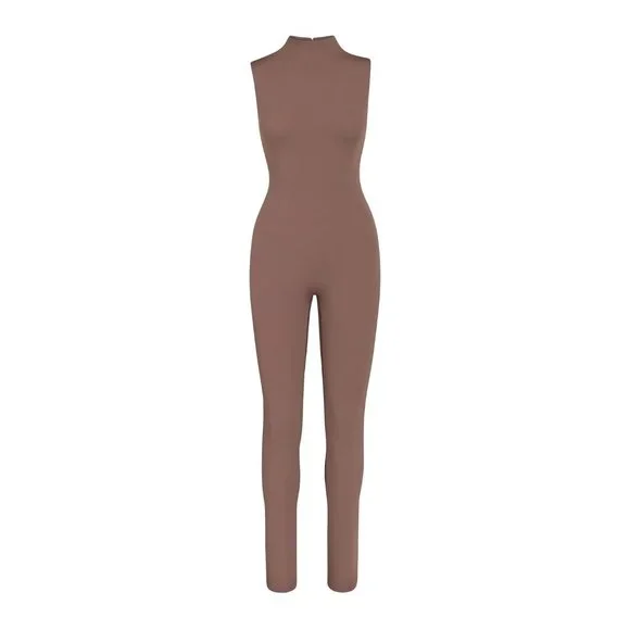 SKIMS Taupe Sleeveless Jumpsuit - Picture 4 of 4